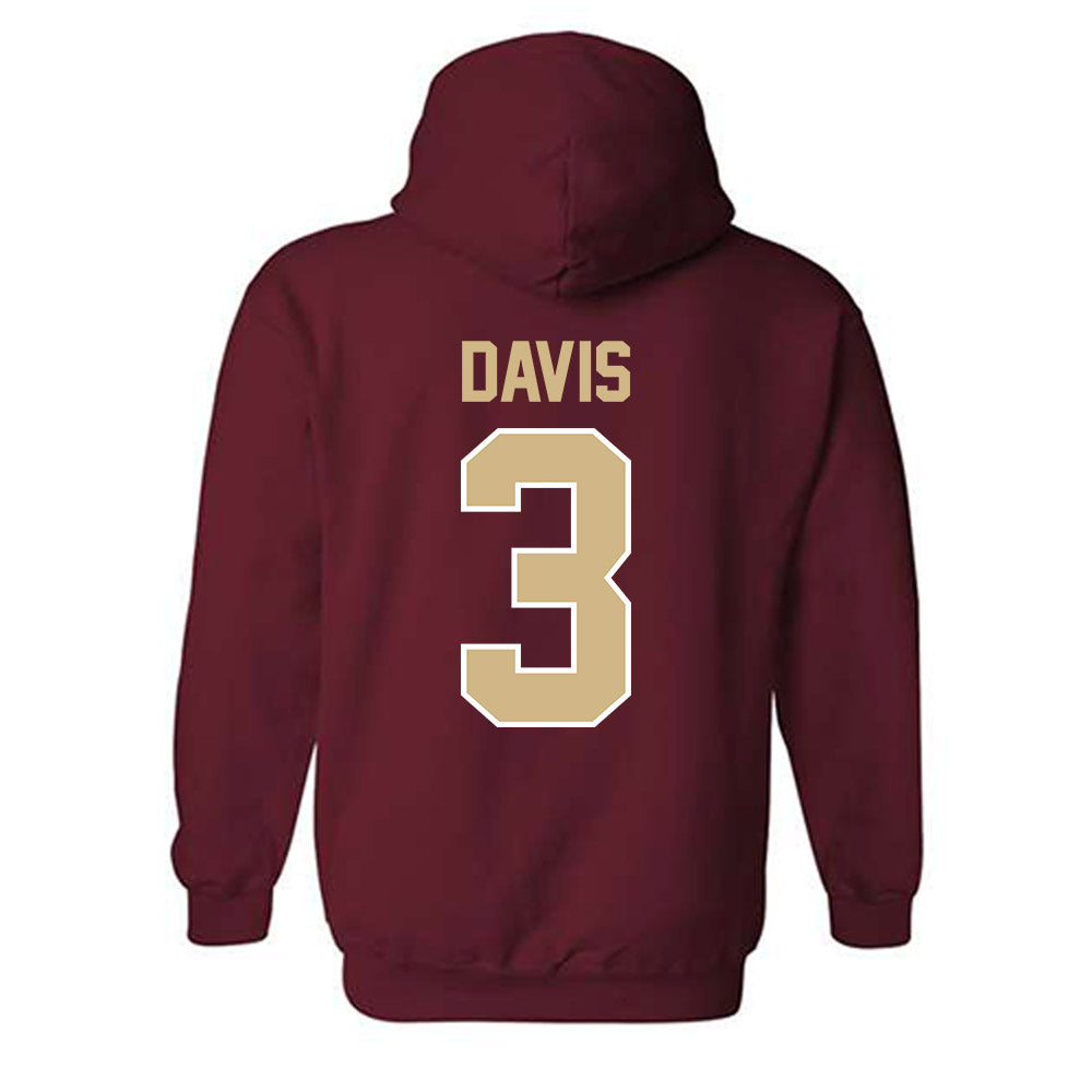 FSU - NCAA Football : Kam Davis - Classic Shersey Hooded Sweatshirt-1