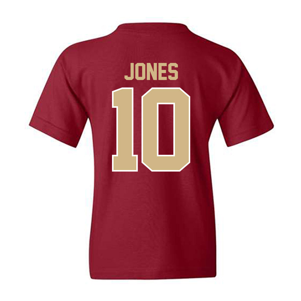 FSU - NCAA Men's Basketball : Lajae Jones - Classic Shersey Youth T-Shirt-1
