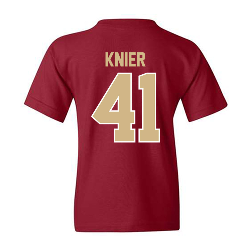 FSU - NCAA Baseball : Chris Knier - Classic Shersey Youth T-Shirt-1