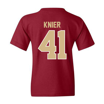 FSU - NCAA Baseball : Chris Knier - Classic Shersey Youth T-Shirt-1