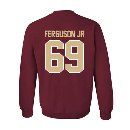 FSU - NCAA Football : TJ Ferguson Jr - Classic Shersey Crewneck Sweatshirt-1