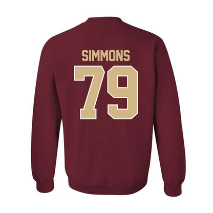 FSU - NCAA Football : Lucas Simmons - Classic Shersey Crewneck Sweatshirt-1