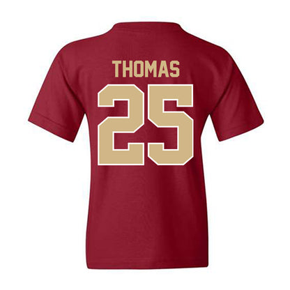 FSU - NCAA Men's Basketball : Justin Thomas - Classic Shersey Youth T-Shirt-1