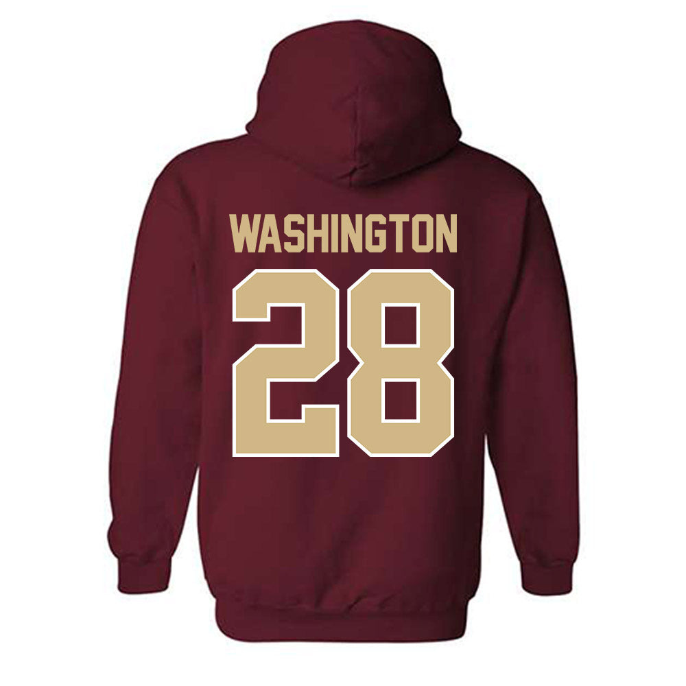 FSU - NCAA Women's Soccer : Solai Washington - Classic Shersey Hooded Sweatshirt-1