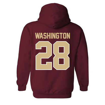 FSU - NCAA Women's Soccer : Solai Washington - Classic Shersey Hooded Sweatshirt-1