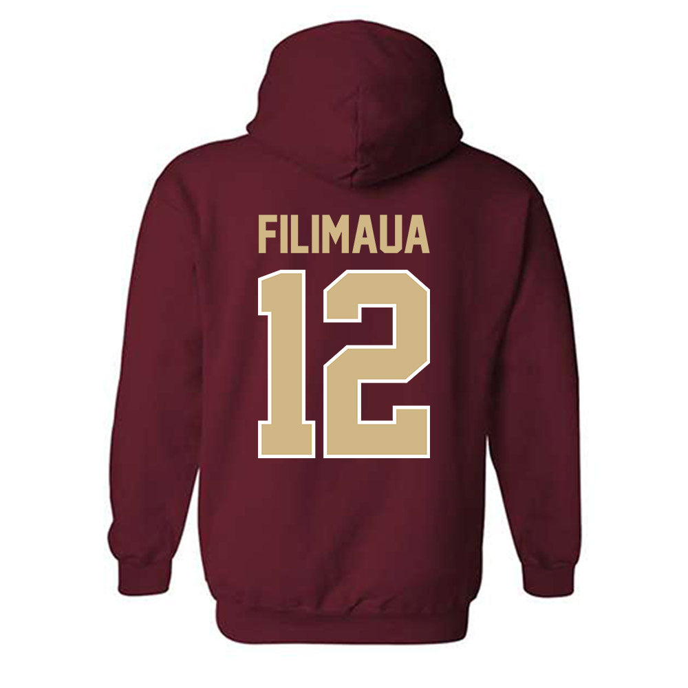 FSU - NCAA Women's Volleyball : Kyleene Filimaua - Classic Shersey Hooded Sweatshirt-1