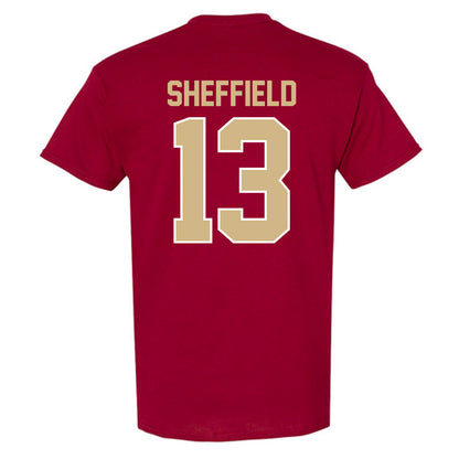 FSU - NCAA Baseball : Noah Sheffield - Classic Shersey T-Shirt-1