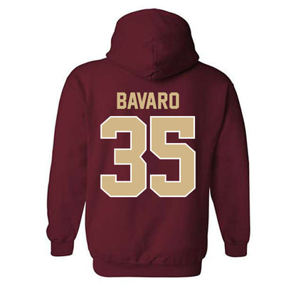 FSU - NCAA Baseball : Will Bavaro - Classic Shersey Hooded Sweatshirt-1