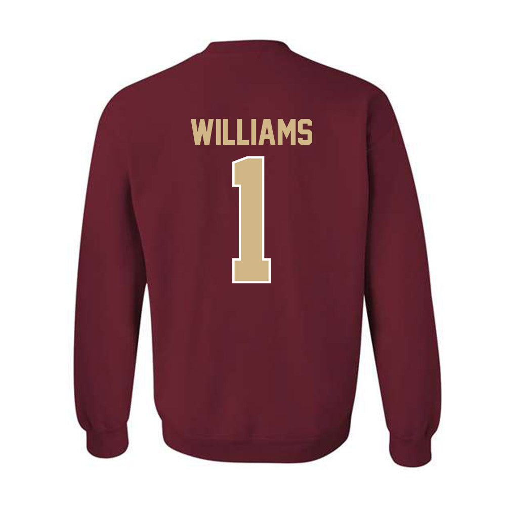 FSU - NCAA Baseball : Chase Williams - Classic Shersey Crewneck Sweatshirt-1