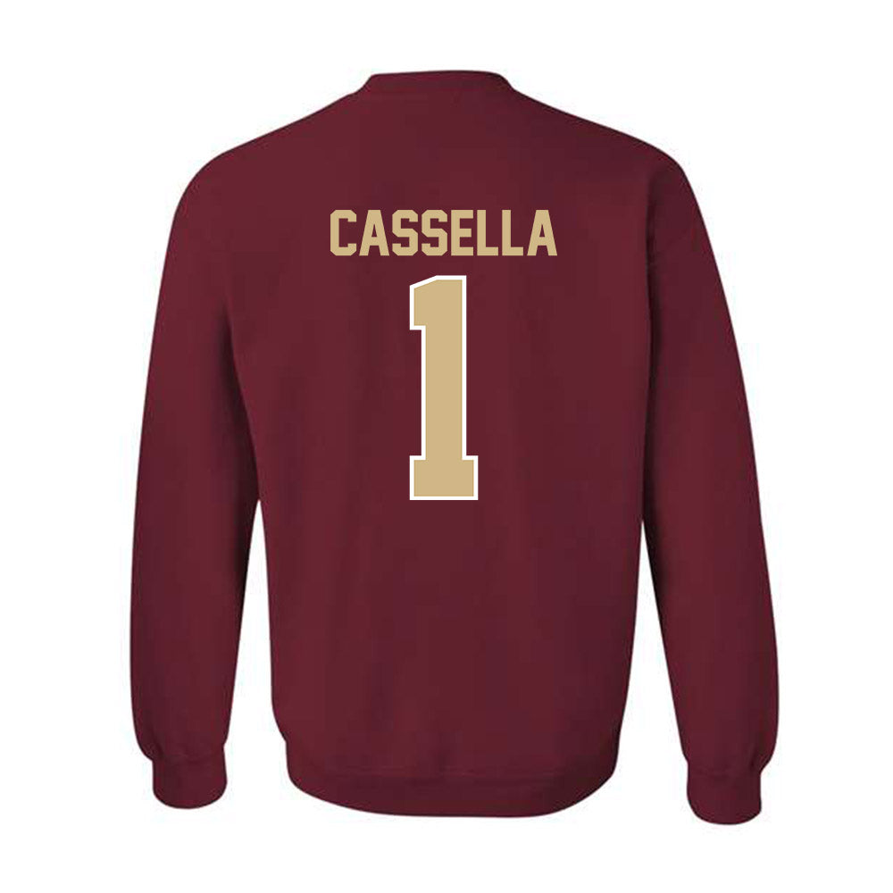 FSU - NCAA Women's Lacrosse : Sienna Cassella - Classic Shersey Crewneck Sweatshirt-1