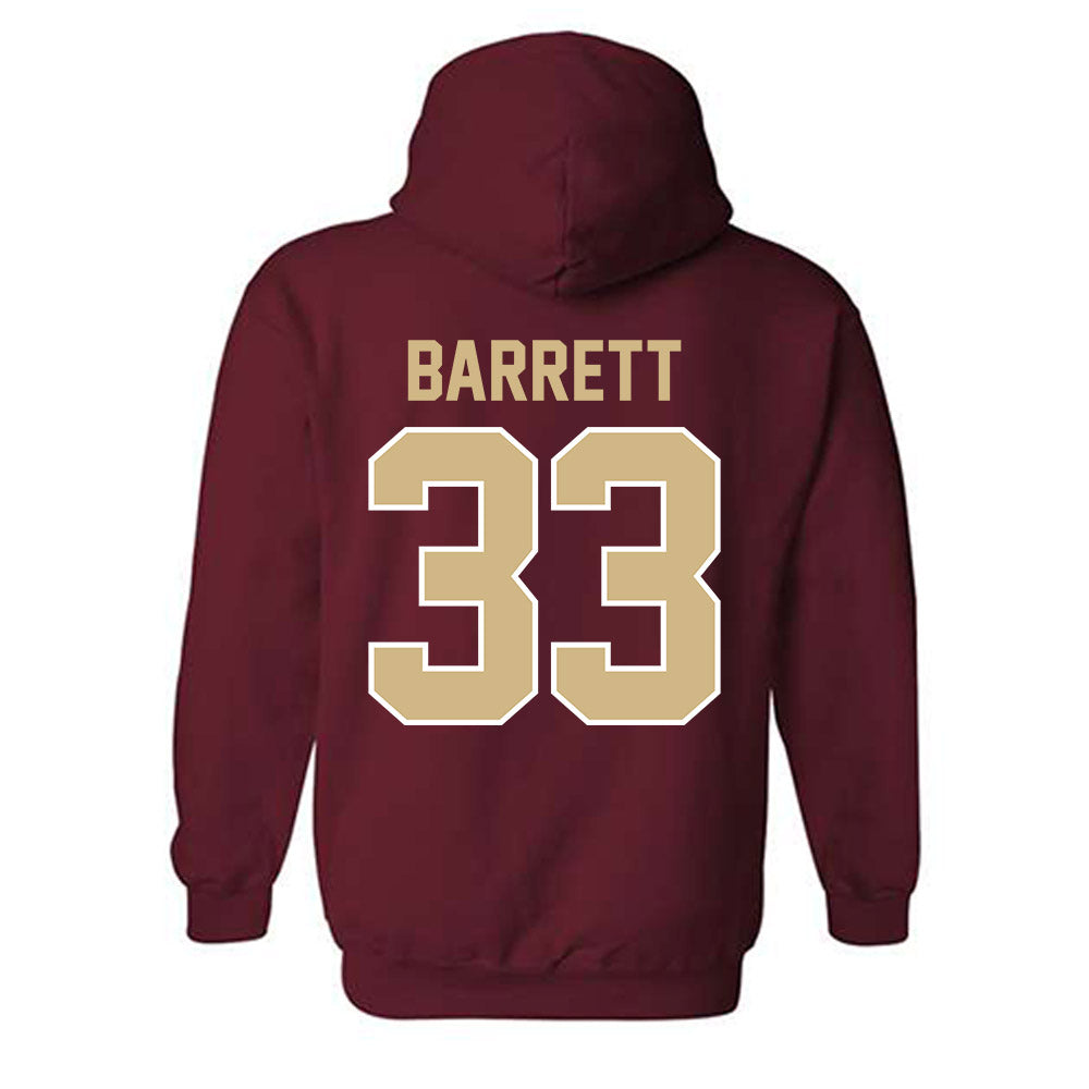 FSU - NCAA Baseball : Ben Barrett - Classic Shersey Hooded Sweatshirt-1