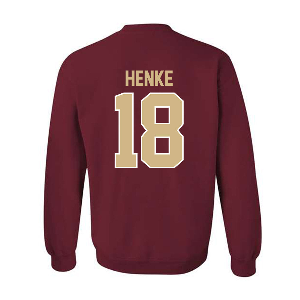 FSU - NCAA Women's Volleyball : Iane Henke - Classic Shersey Crewneck Sweatshirt-1