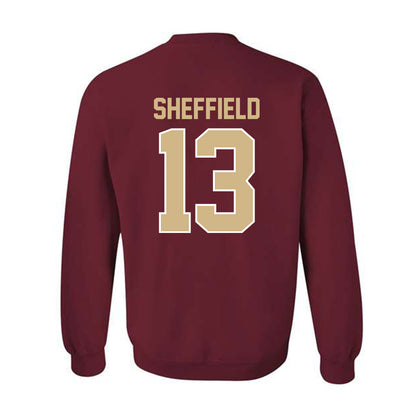 FSU - NCAA Baseball : Noah Sheffield - Classic Shersey Crewneck Sweatshirt-1
