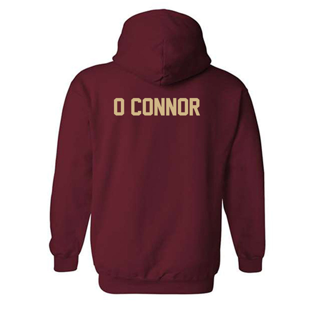 FSU - NCAA Men's Swimming & Diving : Liam O Connor - Classic Shersey Hooded Sweatshirt-1