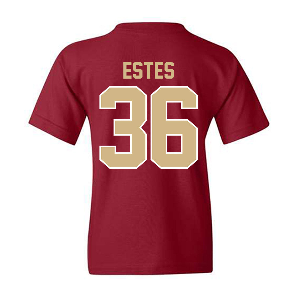 FSU - NCAA Baseball : Jace Estes - Classic Shersey Youth T-Shirt-1