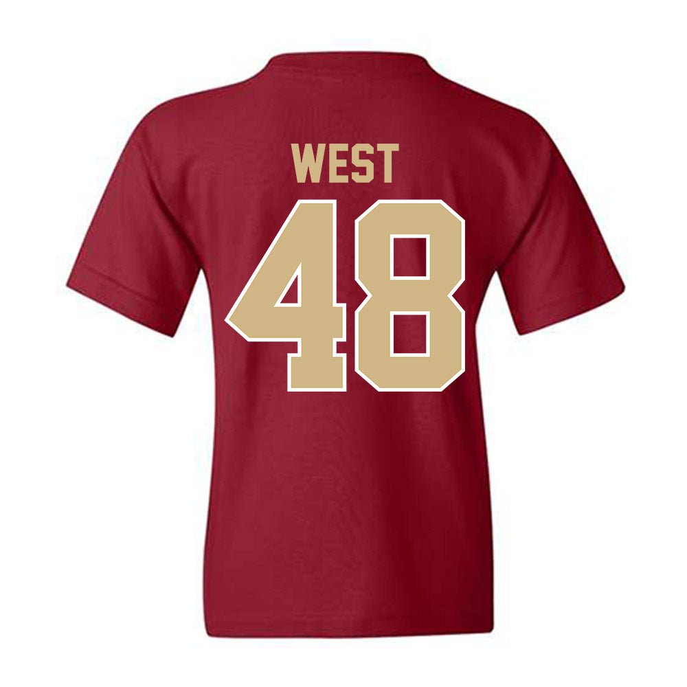 FSU - NCAA Football : Jackson West - Classic Shersey Youth T-Shirt-1