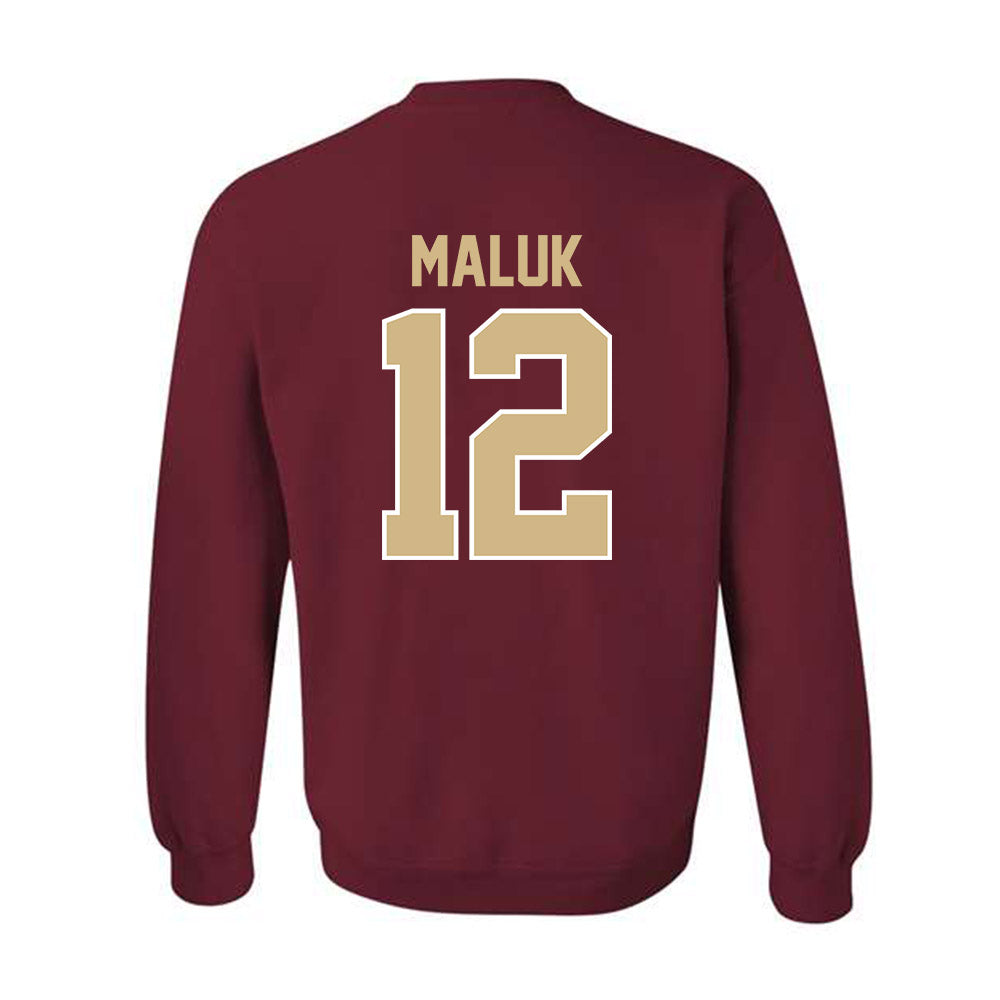 FSU - NCAA Men's Basketball : Alier Maluk - Classic Shersey Crewneck Sweatshirt-1
