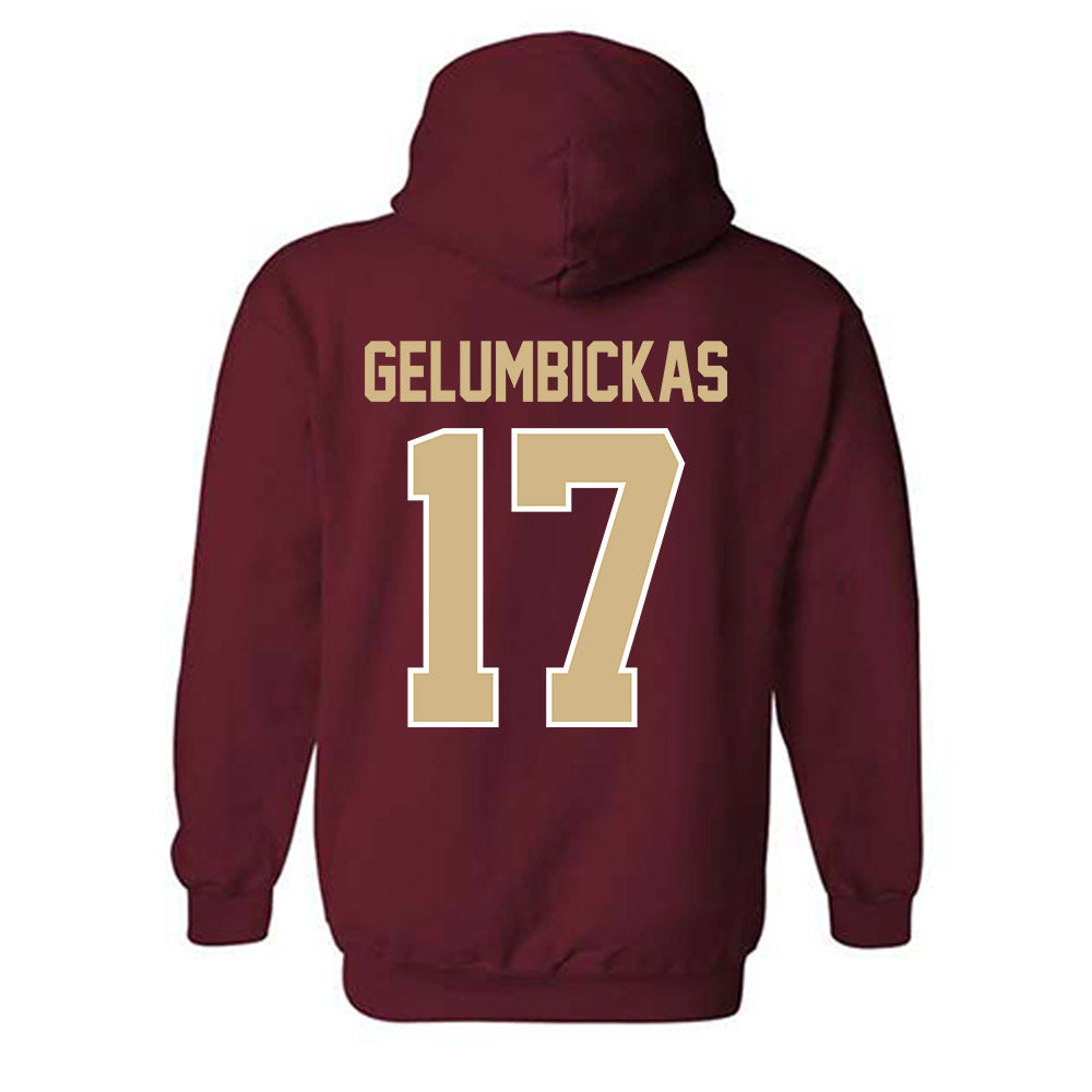 FSU - NCAA Women's Volleyball : Greta Gelumbickas - Classic Shersey Hooded Sweatshirt-1