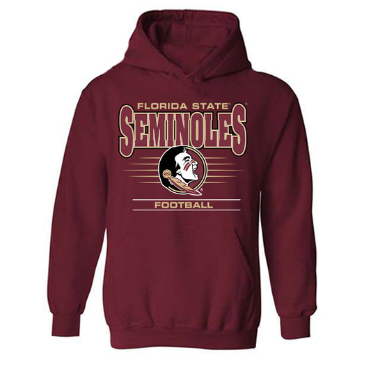 FSU - NCAA Football : Justin Cryer - Classic Shersey Hooded Sweatshirt-0