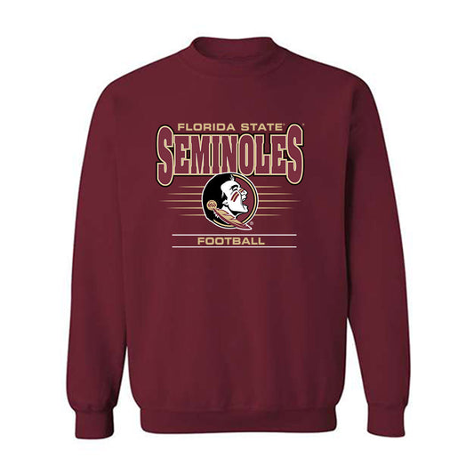 FSU - NCAA Football : Jalen Brown - Classic Shersey Crewneck Sweatshirt-0