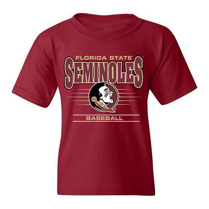 FSU - NCAA Baseball : Brody DeLamielleure - Classic Shersey Youth T-Shirt-0