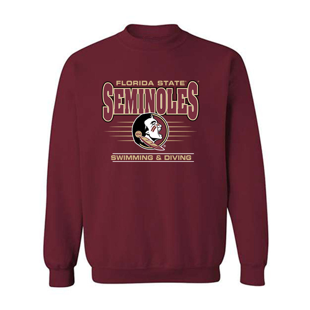 FSU - NCAA Men's Swimming & Diving : Liam O Connor - Classic Shersey Crewneck Sweatshirt-0