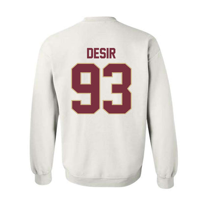 FSU - NCAA Football : Mandrell Desir - Classic Shersey Crewneck Sweatshirt-1