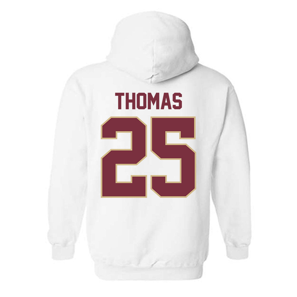 FSU - NCAA Men's Basketball : Justin Thomas - Classic Shersey Hooded Sweatshirt-1