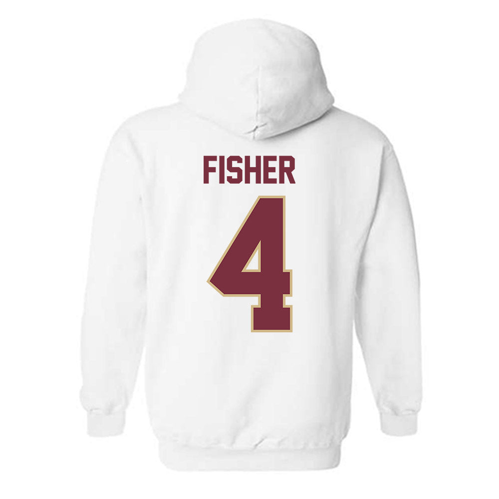 FSU - NCAA Baseball : Cal Fisher - Classic Shersey Hooded Sweatshirt