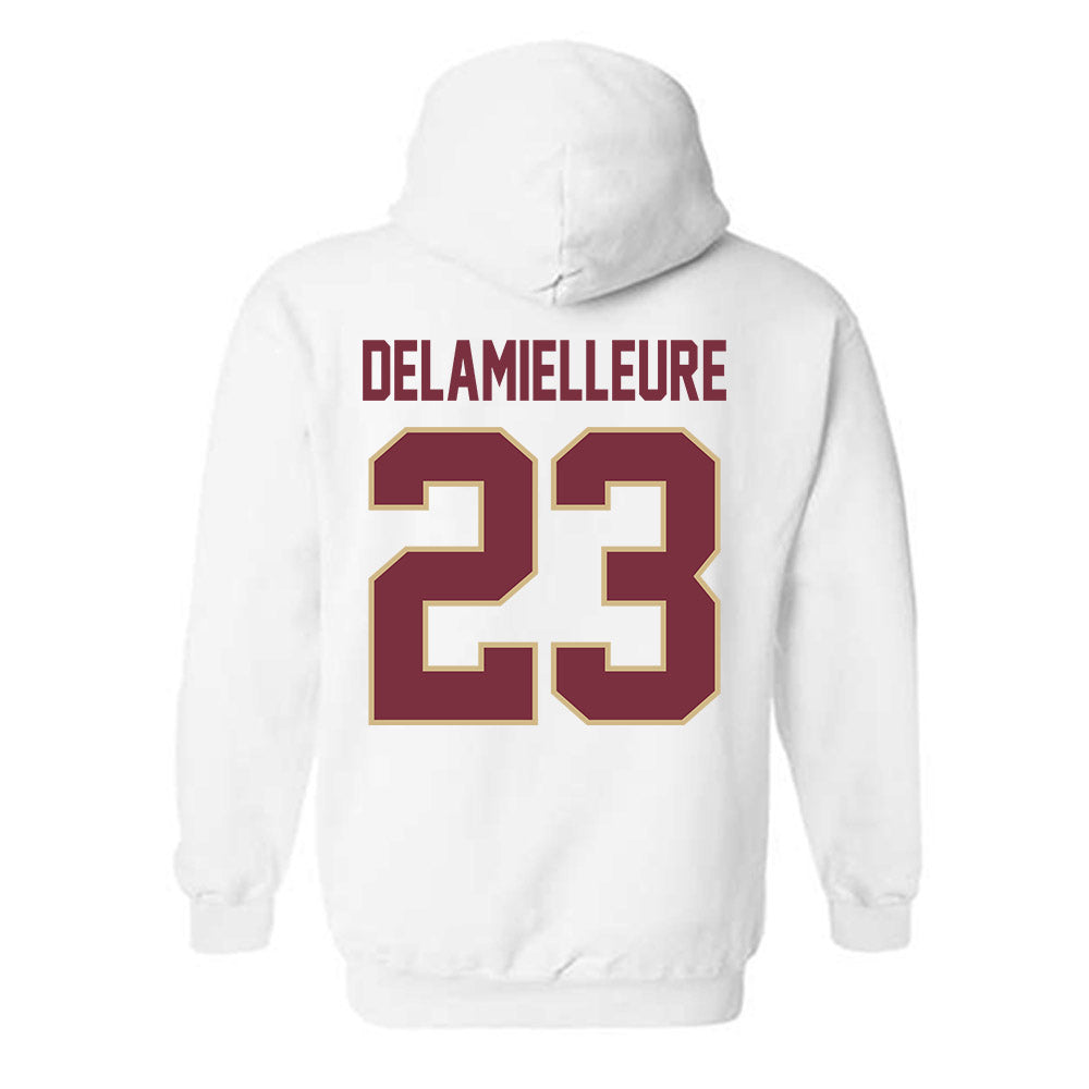 FSU - NCAA Baseball : Brody DeLamielleure - Classic Shersey Hooded Sweatshirt