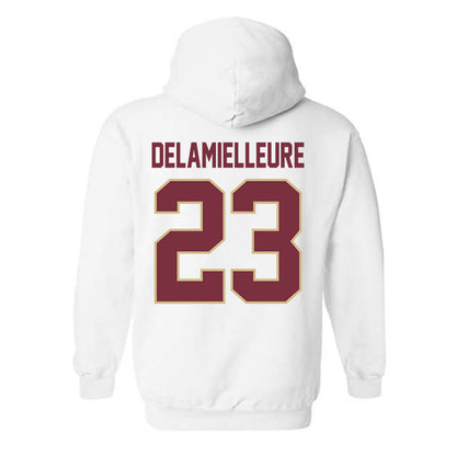 FSU - NCAA Baseball : Brody DeLamielleure - Classic Shersey Hooded Sweatshirt
