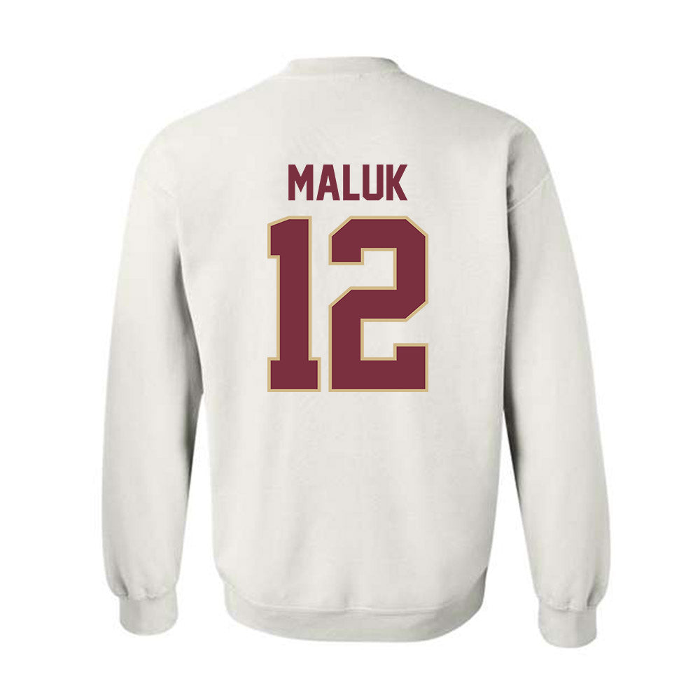 FSU - NCAA Men's Basketball : Alier Maluk - Classic Shersey Crewneck Sweatshirt-1