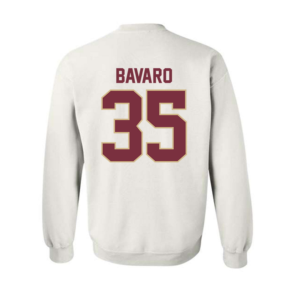 FSU - NCAA Baseball : Will Bavaro - Classic Shersey Crewneck Sweatshirt-1