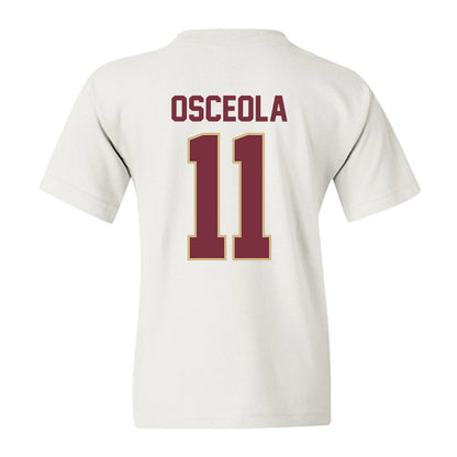 FSU - NCAA Men's Basketball : Xavier Osceola - Classic Shersey Youth T-Shirt-1