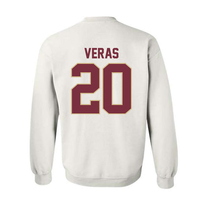 FSU - NCAA Baseball : Genson Veras - Classic Shersey Crewneck Sweatshirt-1