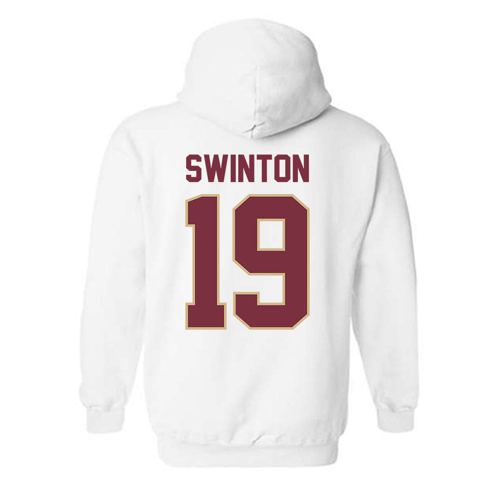 FSU - NCAA Men's Basketball : AJ Swinton - Classic Shersey Hooded Sweatshirt-1