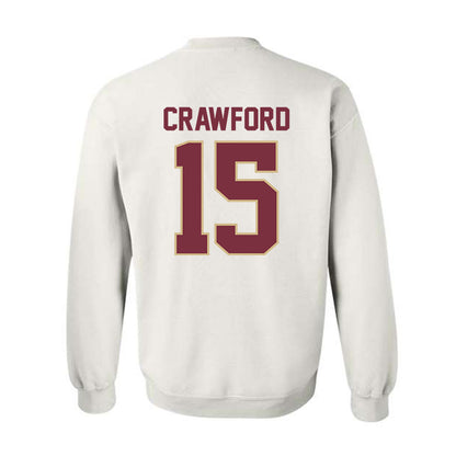 FSU - NCAA Men's Basketball : Jalen Crawford - Classic Shersey Crewneck Sweatshirt-1