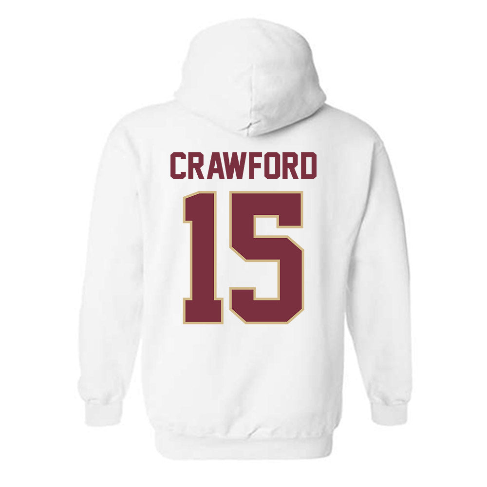 FSU - NCAA Men's Basketball : Jalen Crawford - Classic Shersey Hooded Sweatshirt-1
