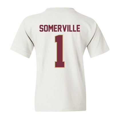 FSU - NCAA Men's Basketball : Martin Somerville - Classic Shersey Youth T-Shirt-1