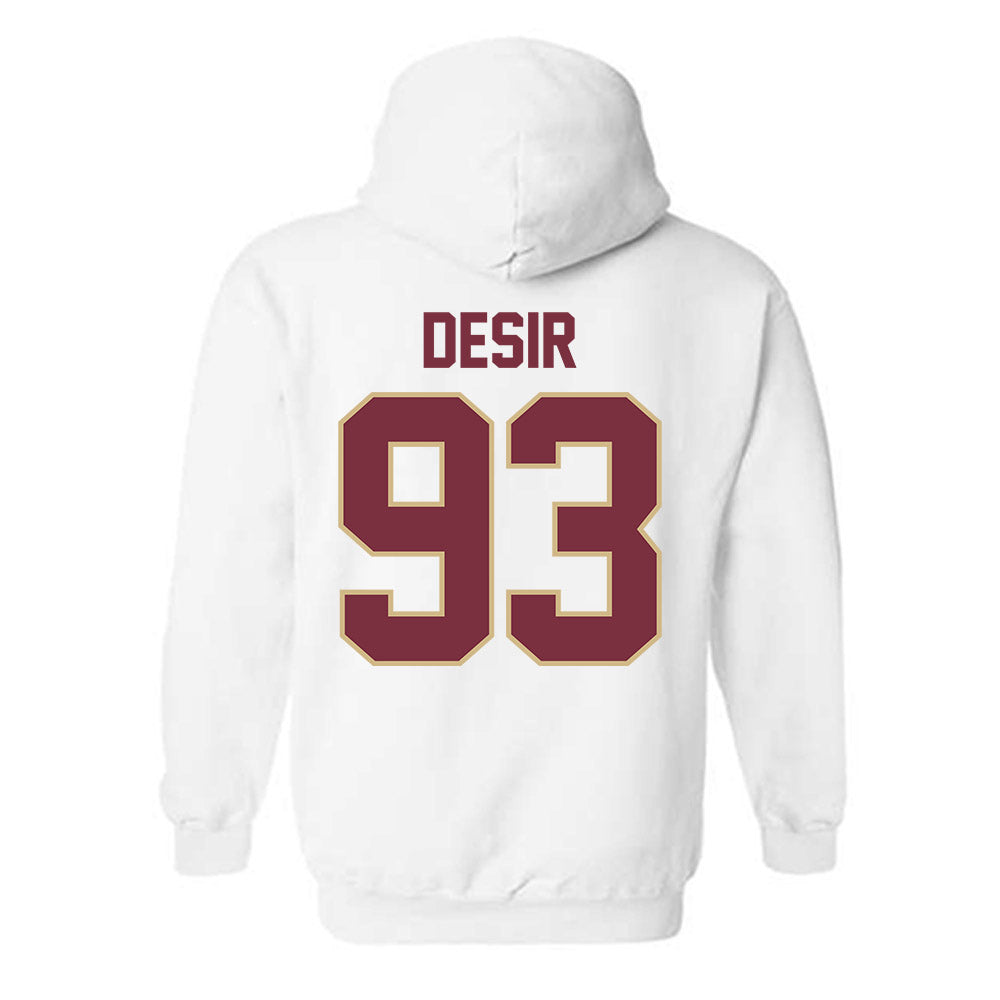 FSU - NCAA Football : Mandrell Desir - Classic Shersey Hooded Sweatshirt-1