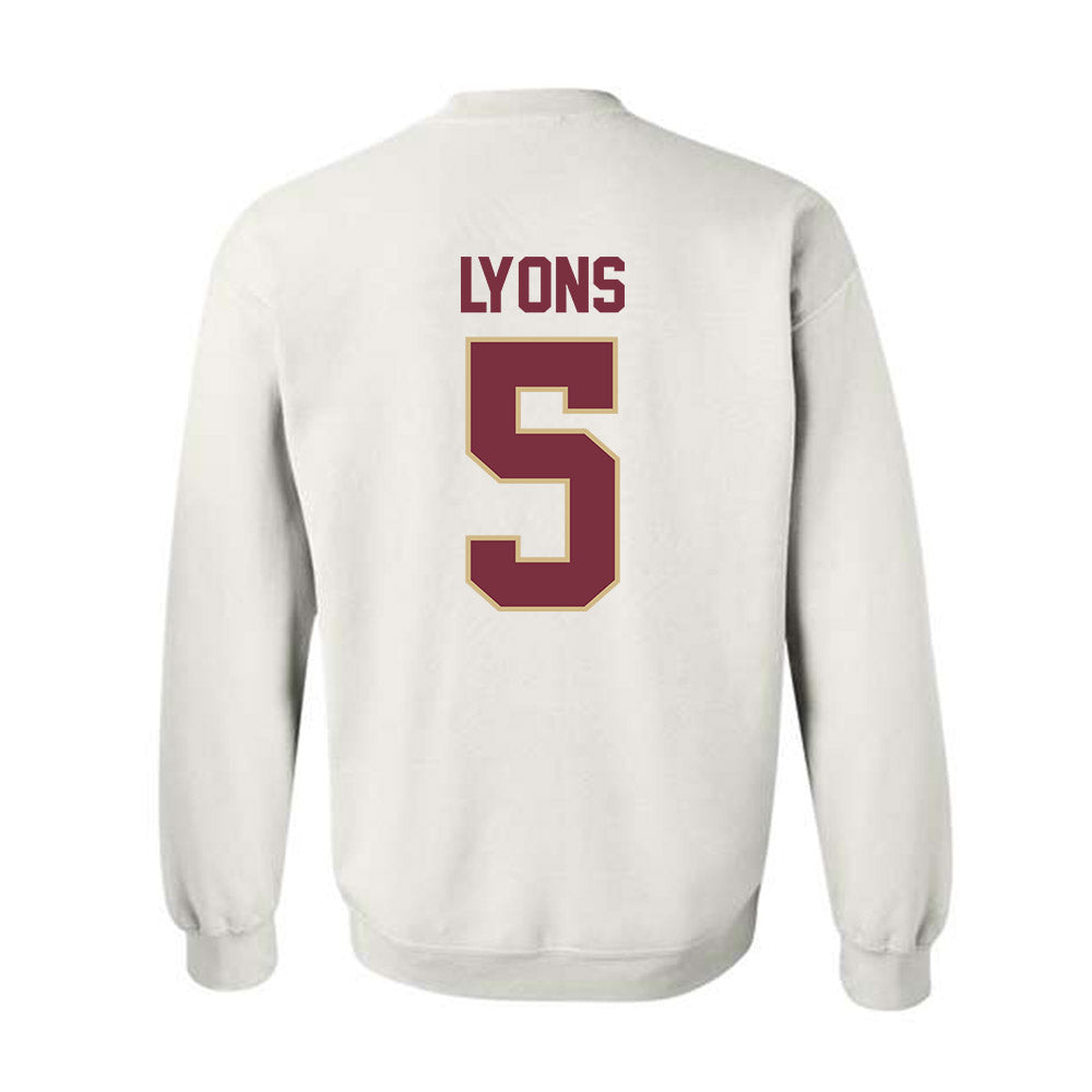 FSU - NCAA Football : Daniel Lyons - Classic Shersey Crewneck Sweatshirt-1