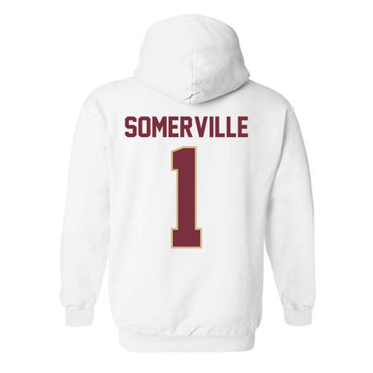 FSU - NCAA Men's Basketball : Martin Somerville - Classic Shersey Hooded Sweatshirt-1