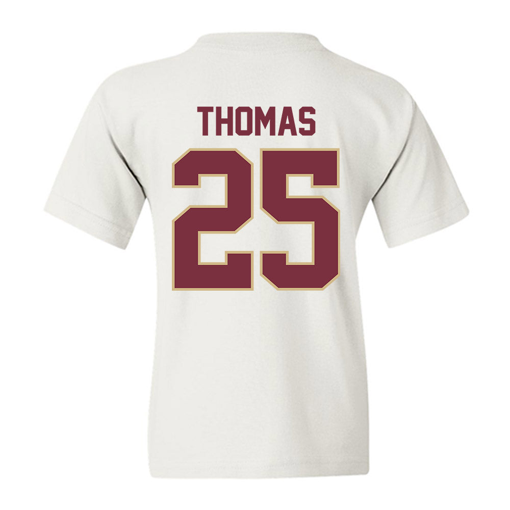 FSU - NCAA Men's Basketball : Justin Thomas - Classic Shersey Youth T-Shirt-1