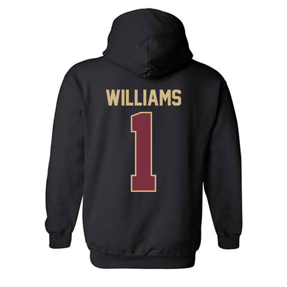 FSU - NCAA Baseball : Chase Williams - Classic Shersey Hooded Sweatshirt-1
