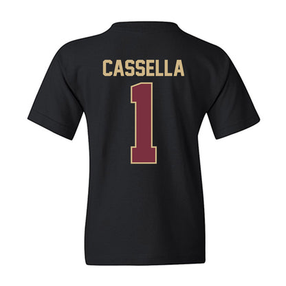 FSU - NCAA Women's Lacrosse : Sienna Cassella - Classic Shersey Youth T-Shirt-1