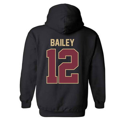FSU - NCAA Baseball : Myles Bailey - Classic Shersey Hooded Sweatshirt-1