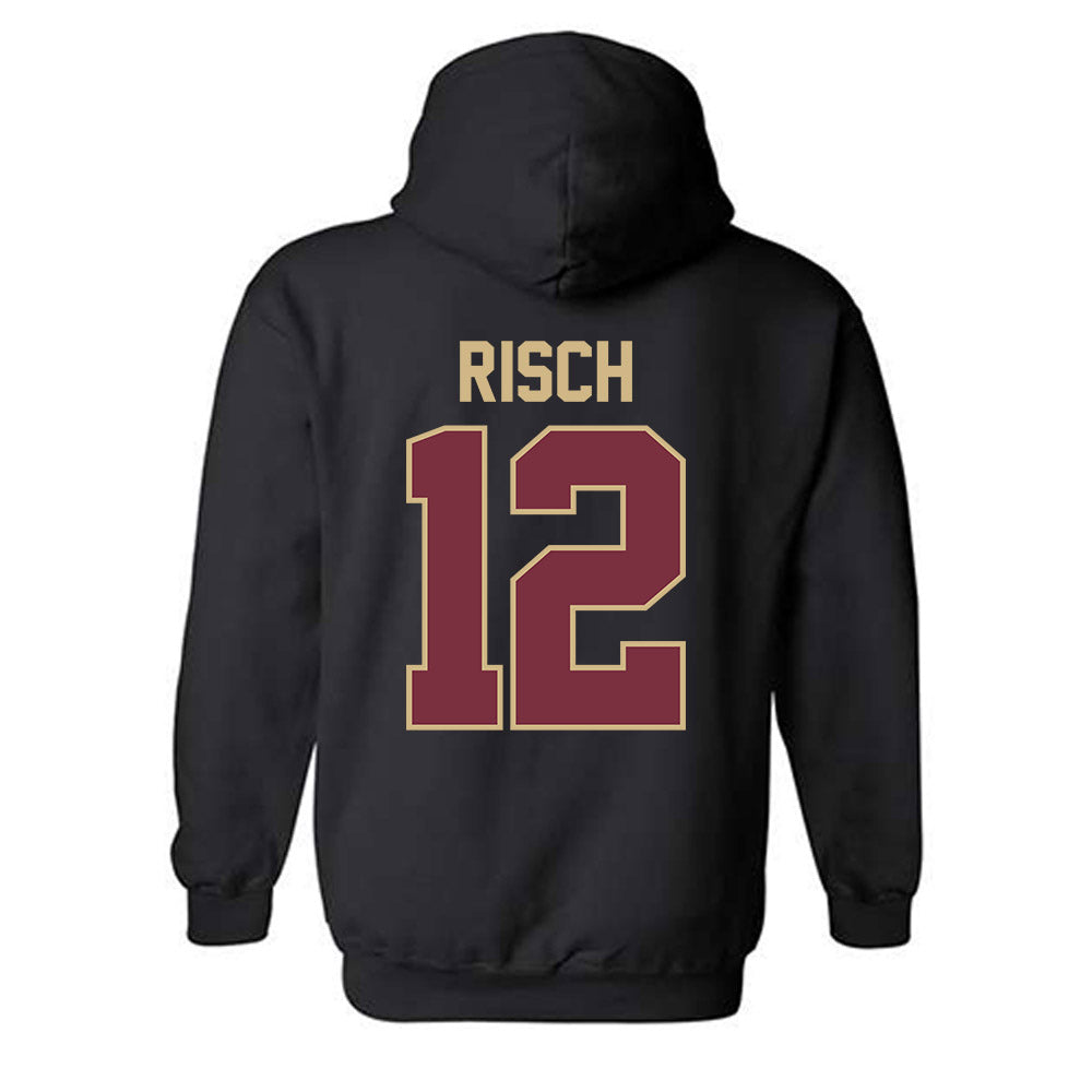 FSU - NCAA Women's Basketball : Emma Risch - Classic Shersey Hooded Sweatshirt-1