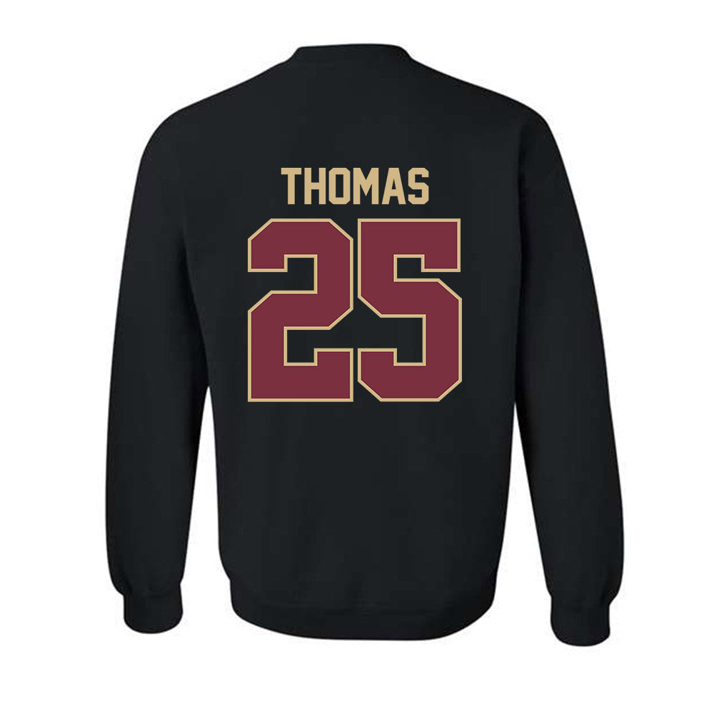 FSU - NCAA Men's Basketball : Justin Thomas - Classic Shersey Crewneck Sweatshirt-1