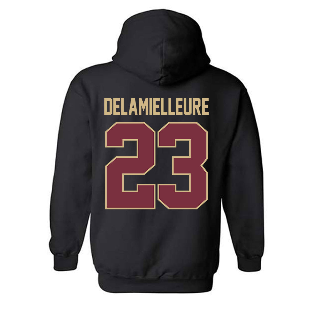 FSU - NCAA Baseball : Brody DeLamielleure - Classic Shersey Hooded Sweatshirt