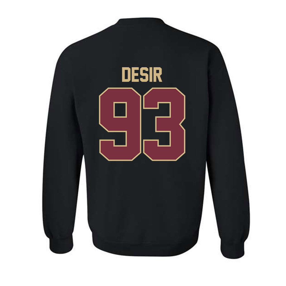 FSU - NCAA Football : Mandrell Desir - Classic Shersey Crewneck Sweatshirt-1